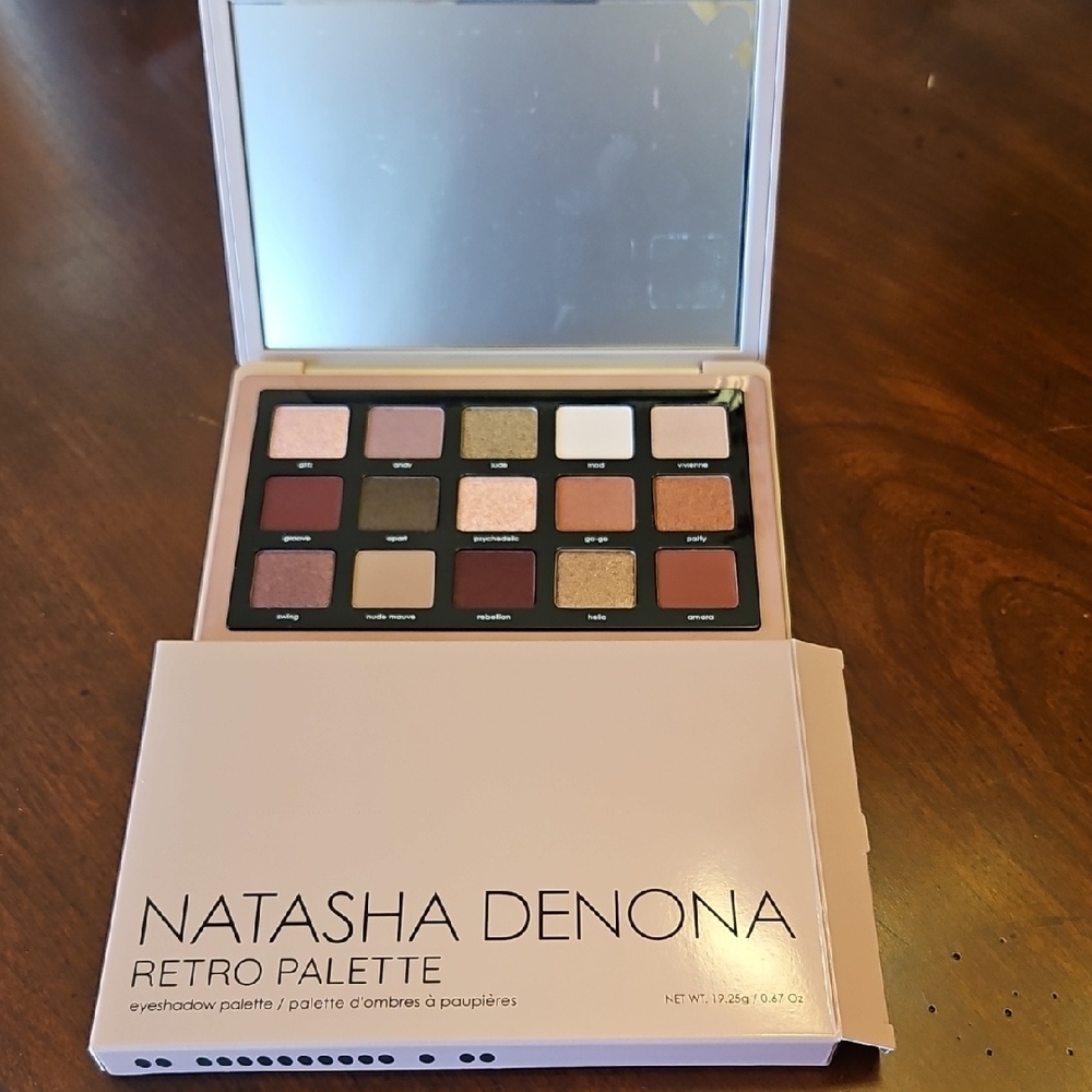 Natasha Denona Retro Palette - Pink, Brown, Gold Hues